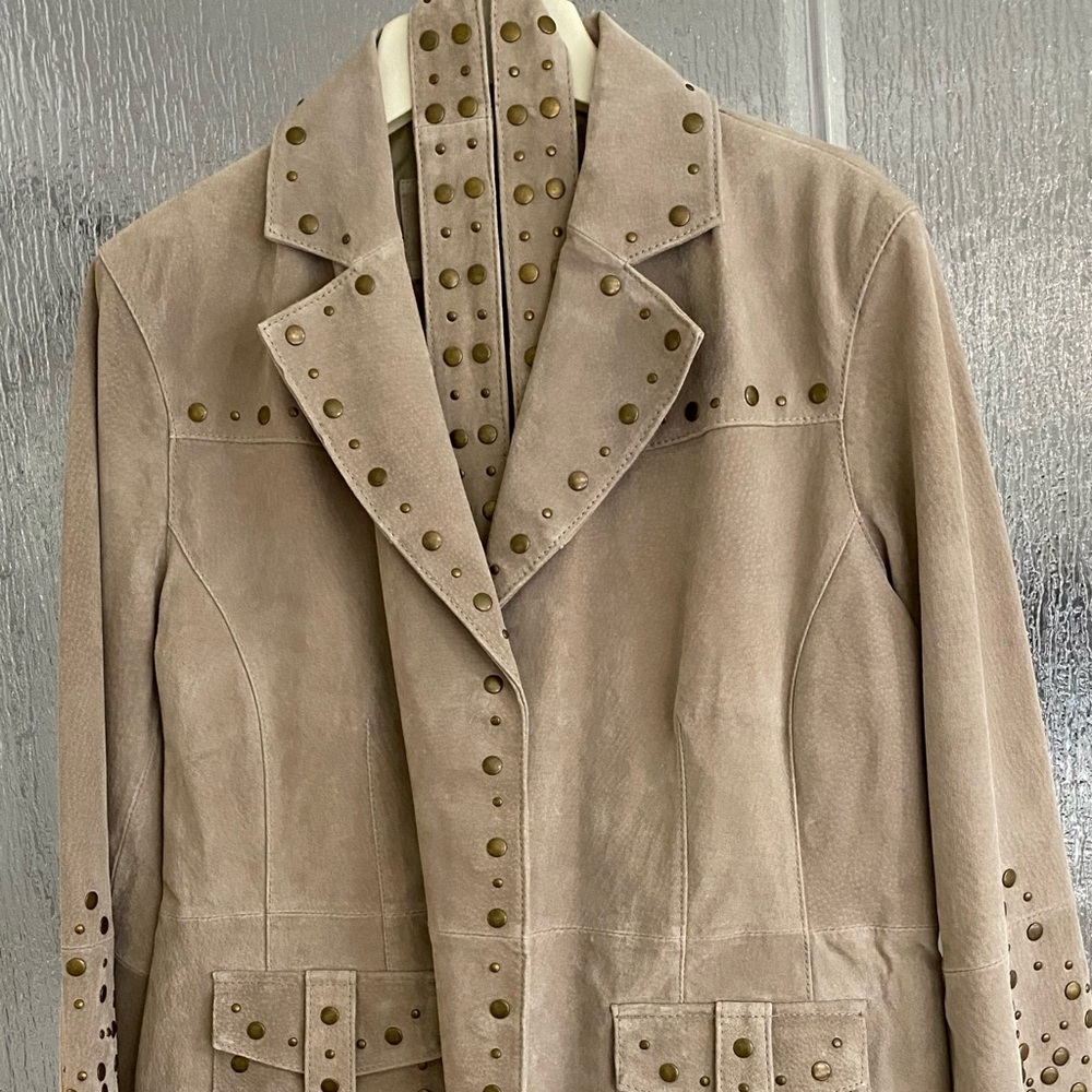 Beautiful Leather Suede Jacket